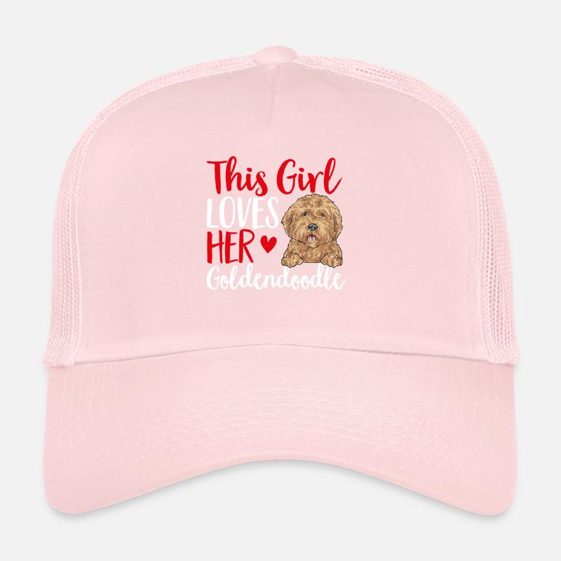 Goldendoodle Doodle Chien Casquette trucker 
