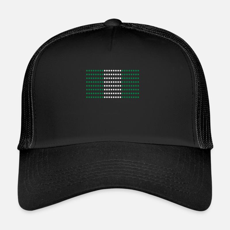 Drapeau du Nigeria Casquette trucker 