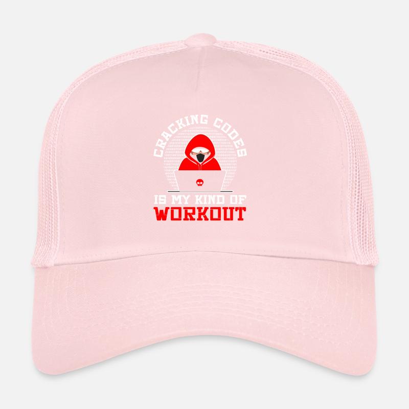 Codes de piratage de pirates professionnels de la cybersécurité Casquette trucker 
