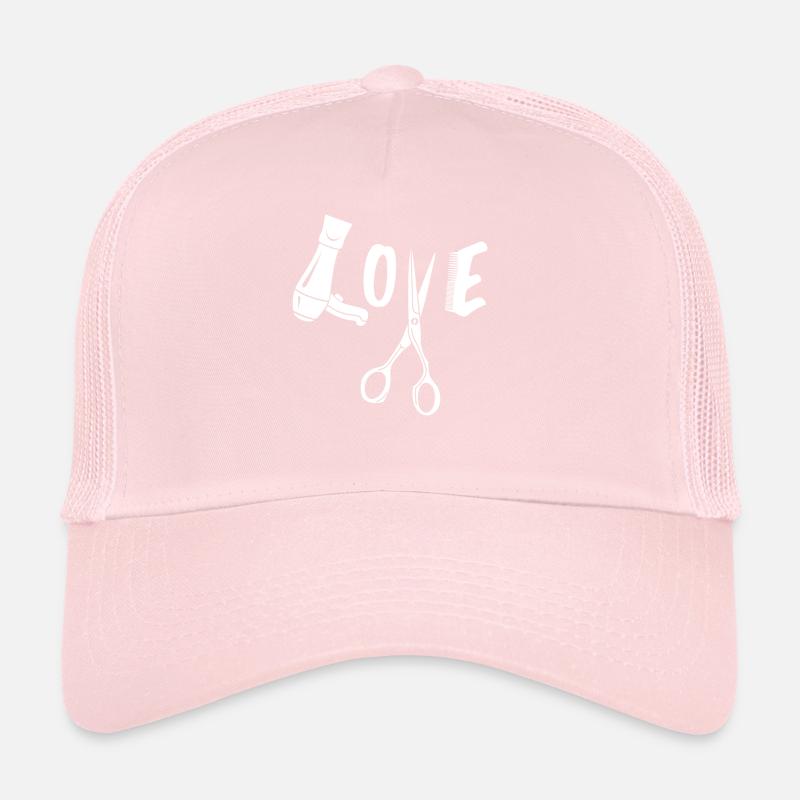 Friseur Friseurin Trucker Cap
