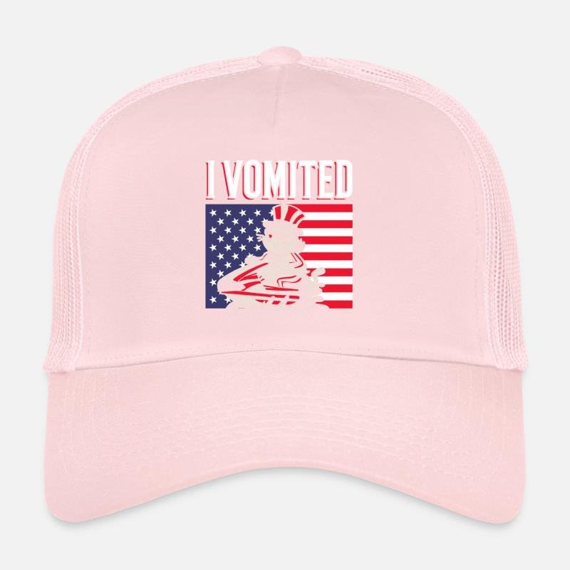 I vomited jet ski cat choice parody 4. Trucker Cap