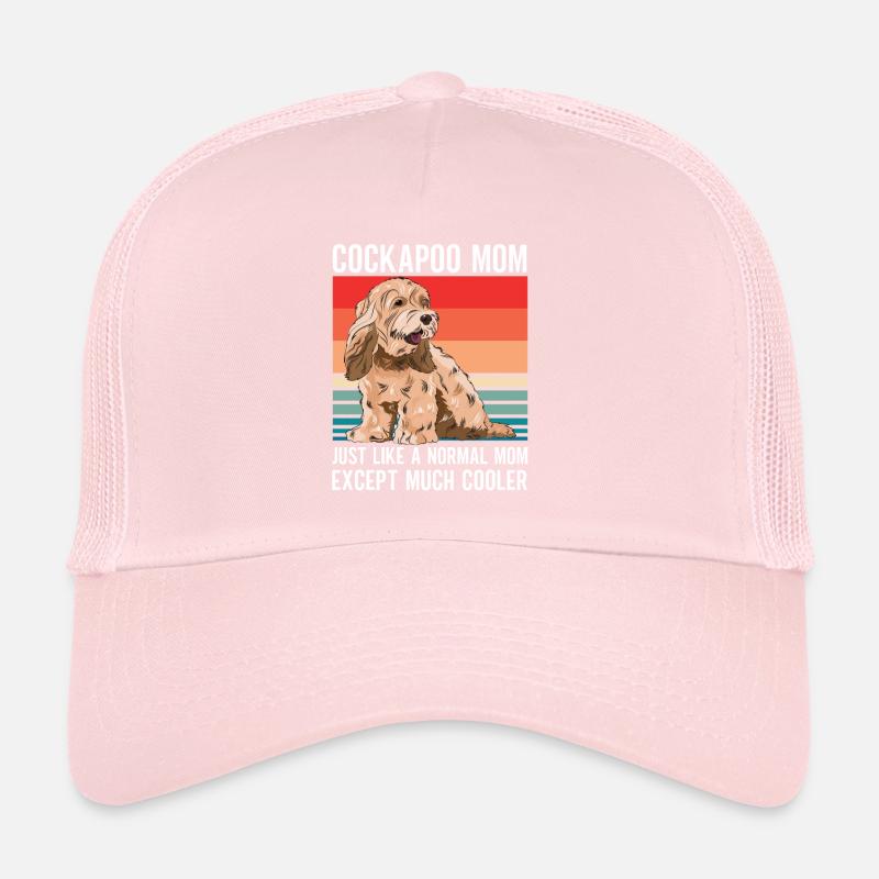 Cockapoo Chien Casquette trucker 