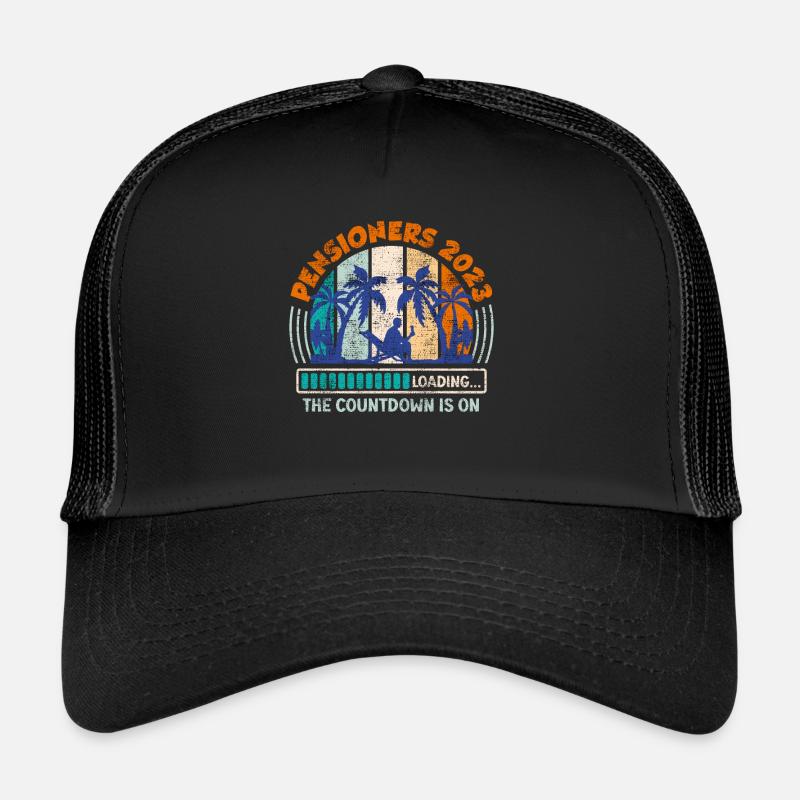 Le compte à rebours de la retraite 2023 est lancé Casquette trucker 