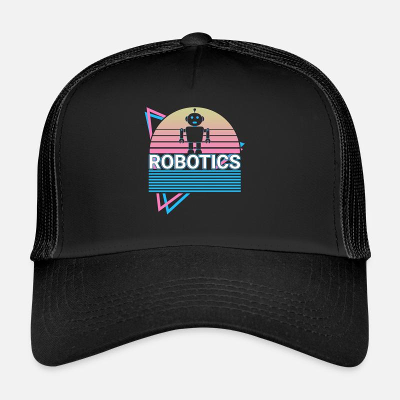 Robotik Roboter Retro Trucker Cap
