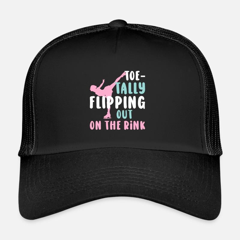 Eislauffigur Skating Punschlittschuhe Trucker Cap