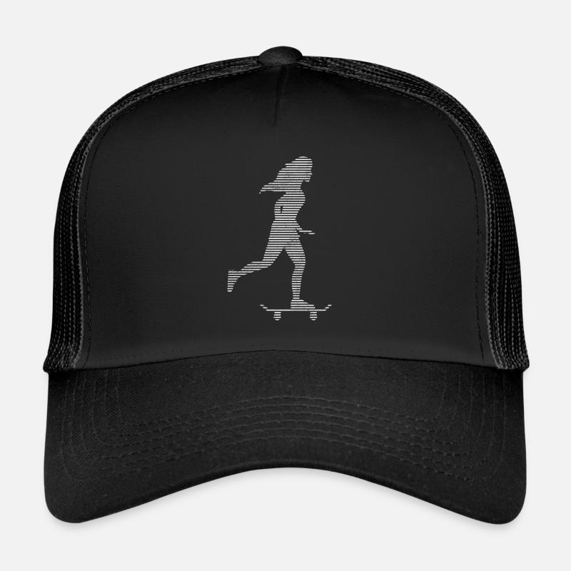 Patineuse Casquette trucker 