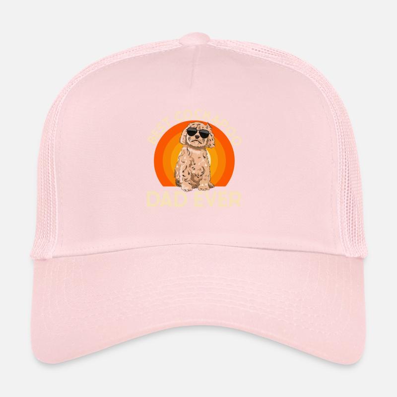 Cockapoo Chien Casquette trucker 