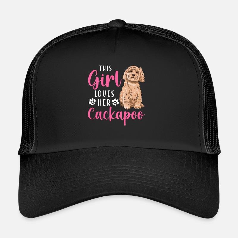 Cockapoo Dog Trucker Cap