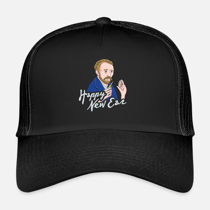 Van Gogh Ear Art Casquette trucker 