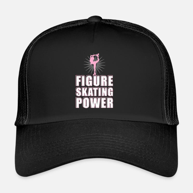 Eislaufen Wortspiel Eiskunstlauf Trucker Cap