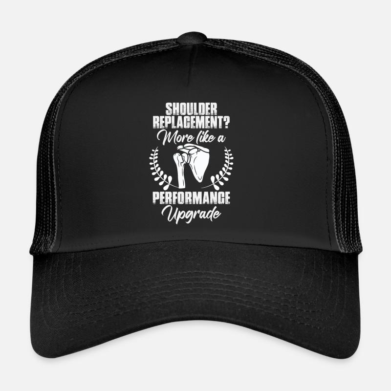 Shoulder Replacement Humor Shoulder Surgery Trucker Cap