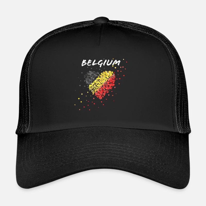 Belgian flag Belgium Belgium Belgian Trucker Cap