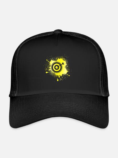 Darts - Trucker Cap - black/black - Front