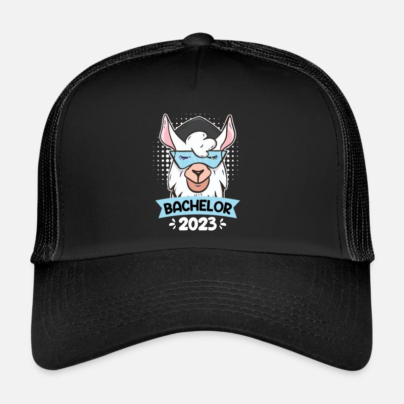 Student Bachelor 2023 Alpaca Bachelor's Degree Trucker Cap