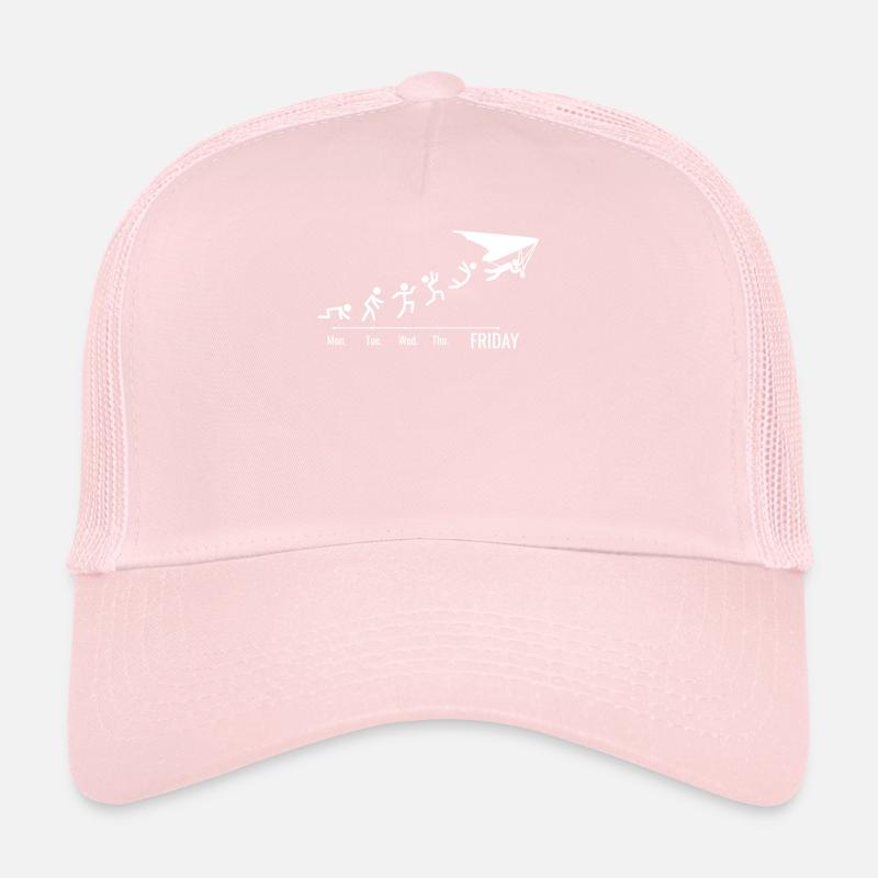 Deltaplane Delta Glider Delta Deltaplane Casquette trucker 