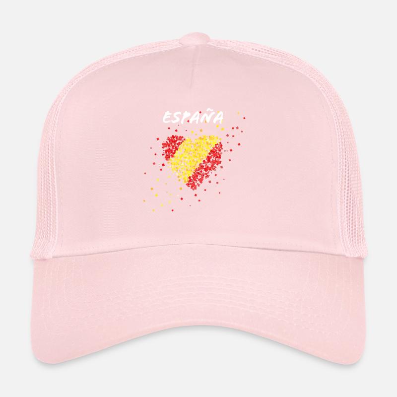 España Espagne Drapeau espagnol Drapeau espagnol Casquette trucker 