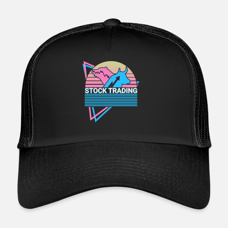 Trading d’actions Stock Traders Rétro Casquette trucker 