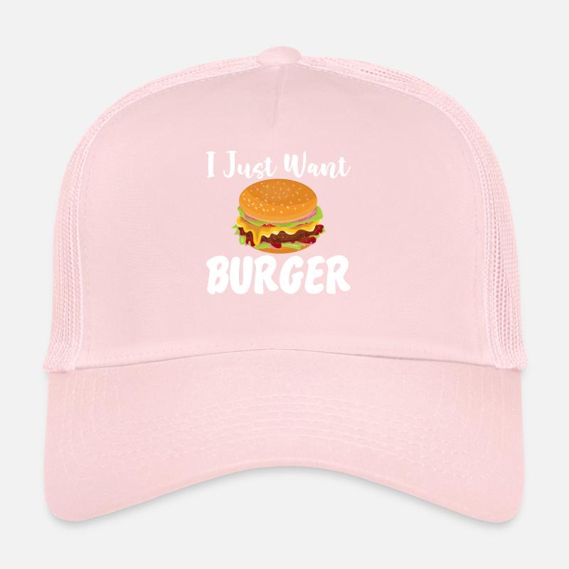 Burger Lover Geschenk Trucker Cap