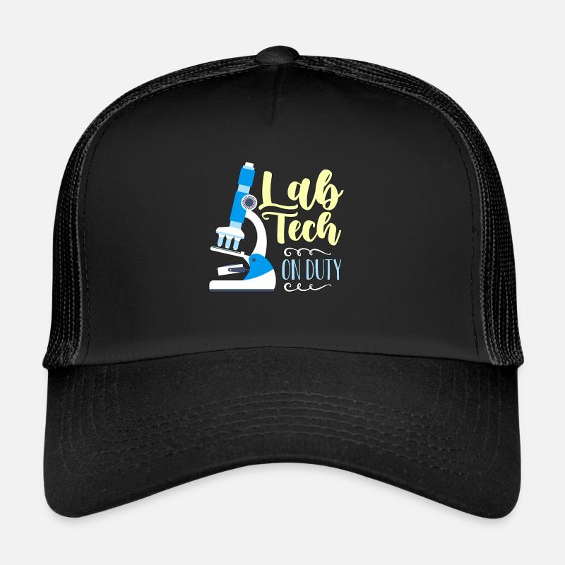 Technicien de laboratoire Tech de laboratoire en service Soins de santé médicaux Casquette trucker 
