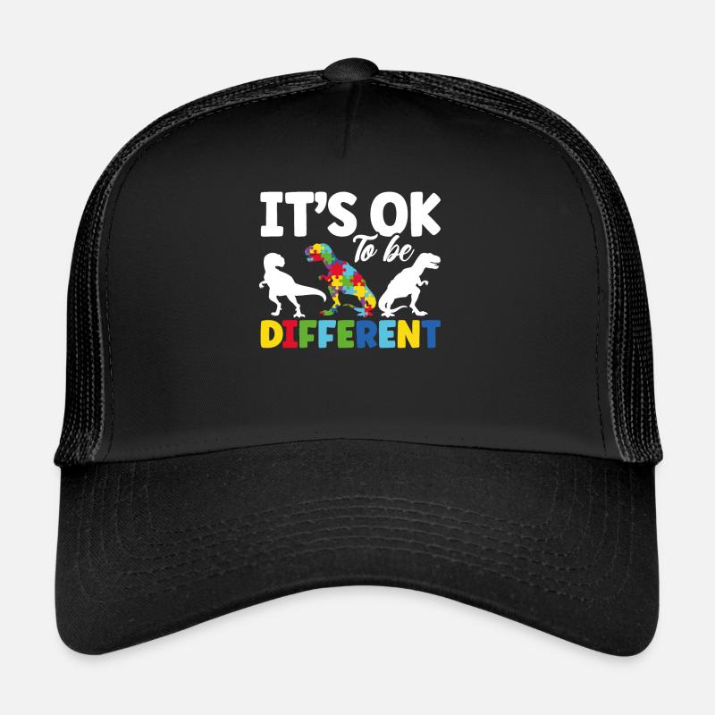 C’est OK d’être différent Casquette trucker 