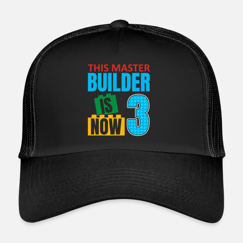 Ce constructeur est maintenant 3, blocs de jouets 3. Casquette trucker 