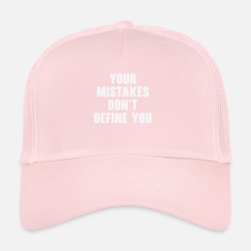 Erreur Sagesse Citations Positivité Vie Citations Casquette trucker 