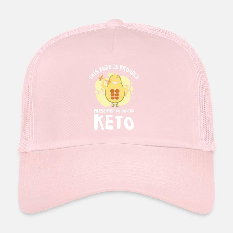 Keto-Diät Workout Ernährungsberater Avocado Trucker Cap