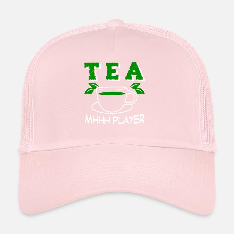 Tea Drinker Tea Cup Team Player Teacup Trucker Cap