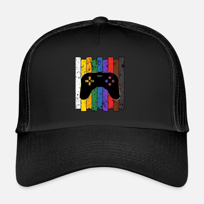 Konsole - Trucker Cap - Schwarz/Schwarz