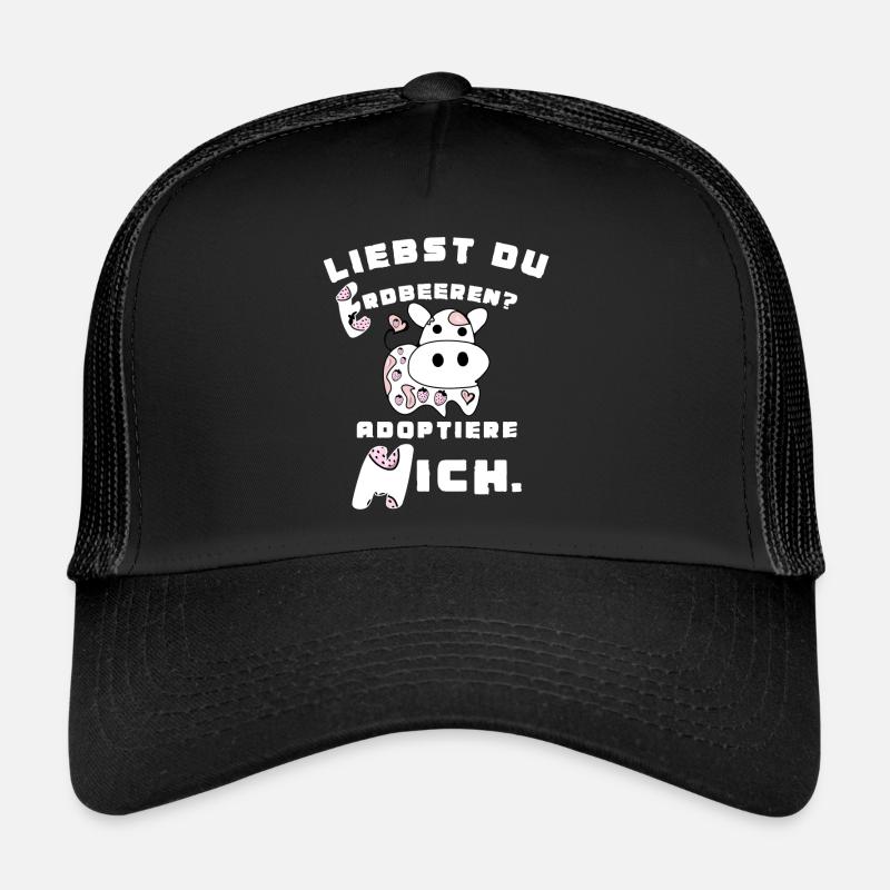 Erdbeermilch - Erdbeeren Trucker Cap