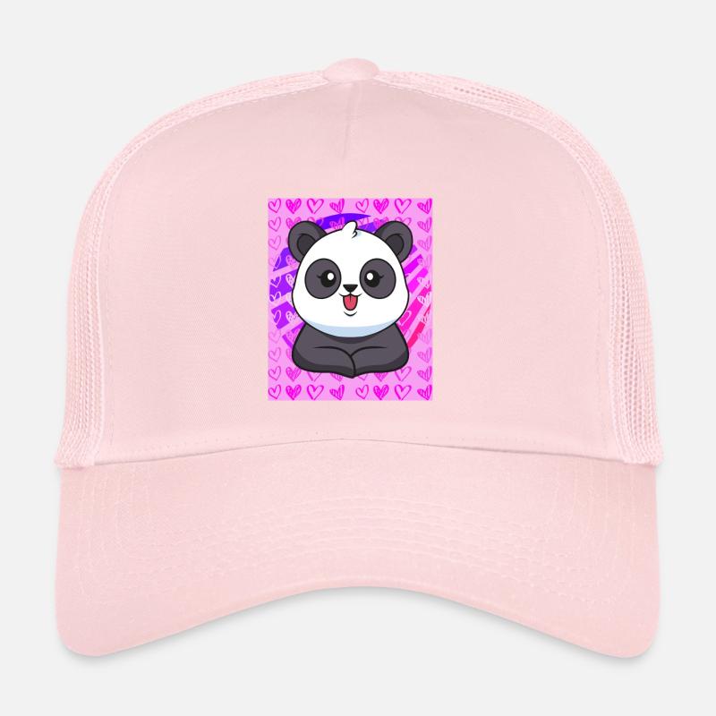 Cœurs de pandas Casquette trucker 