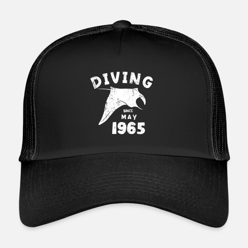 Diver Birthday - Diving since May 1965 Trucker Cap