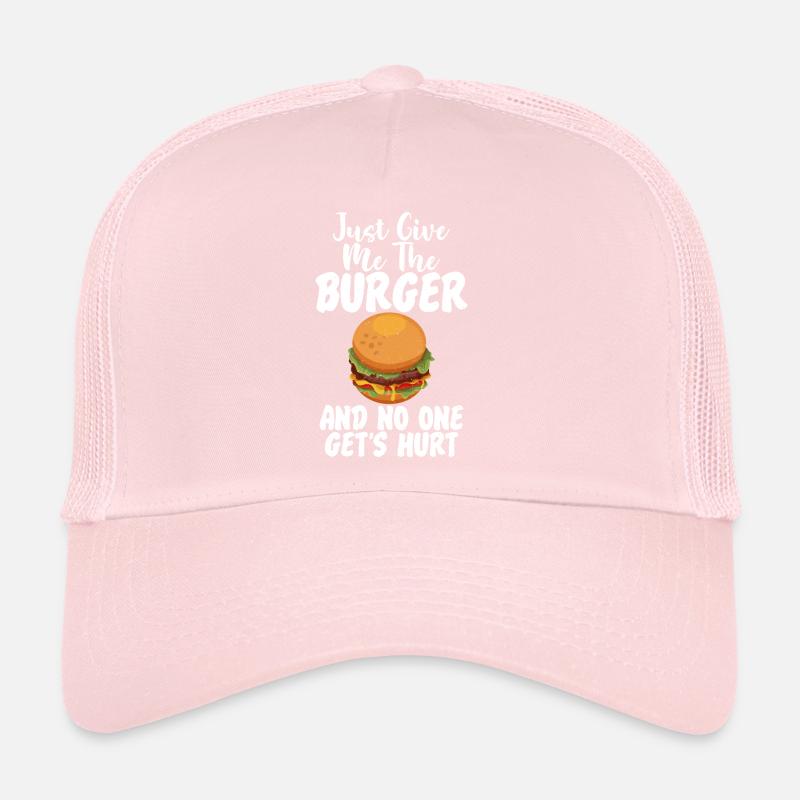 Burger Lover Geschenk Trucker Cap