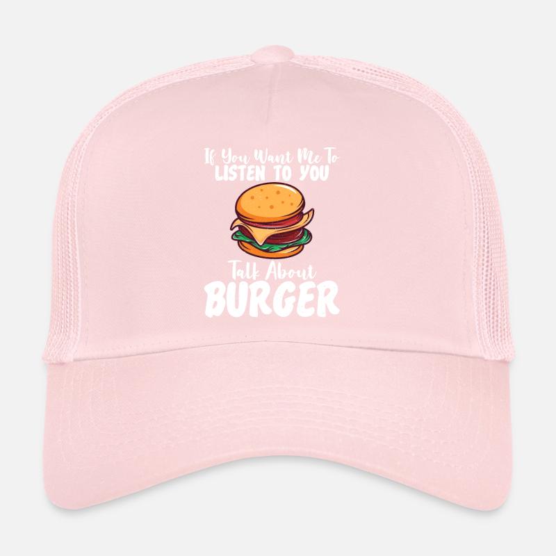 Burger Lover Geschenk Trucker Cap