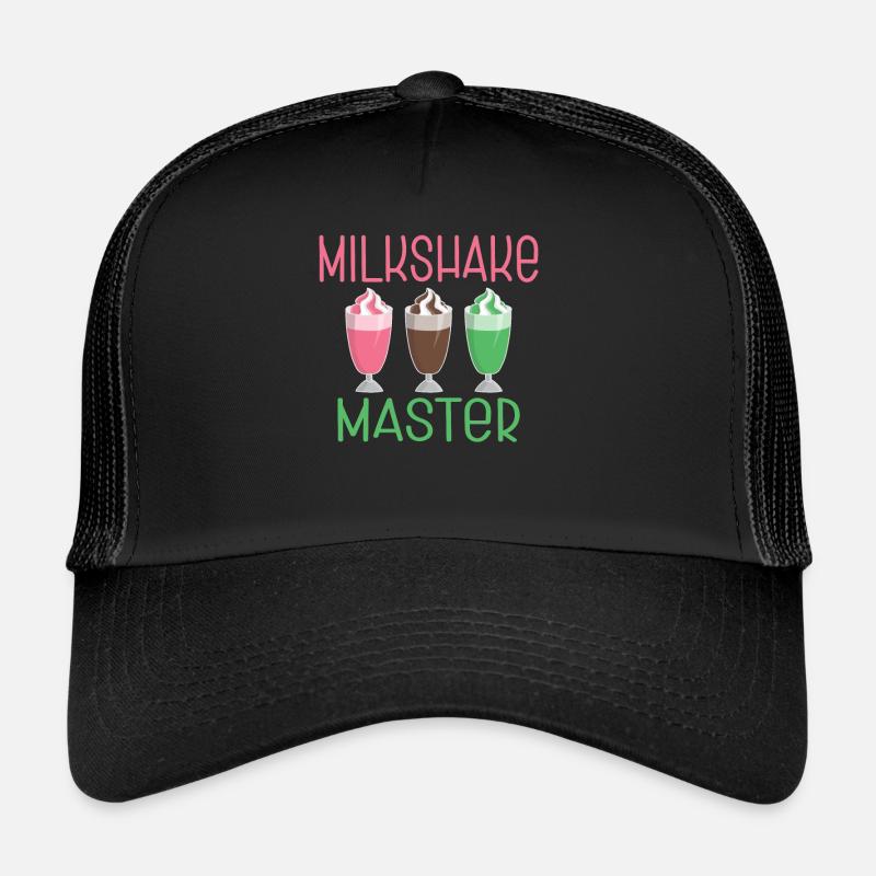 Ich liebe Milchshakes Milchshake Geschenk Trucker Cap