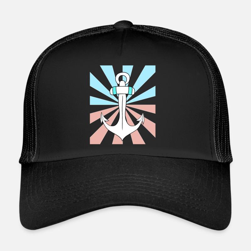 Weihnachtsgeschenk Anker Maritim Seemann Ahoi Trucker Cap