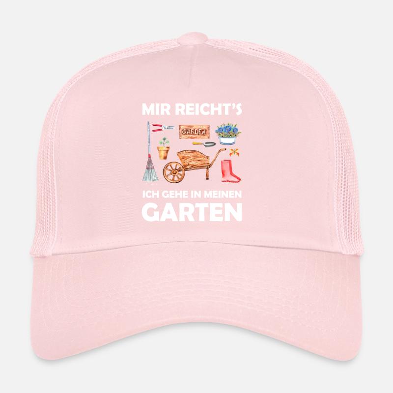Garten Lustiger Spruch Hobbygärtner Geschenkidee Trucker Cap