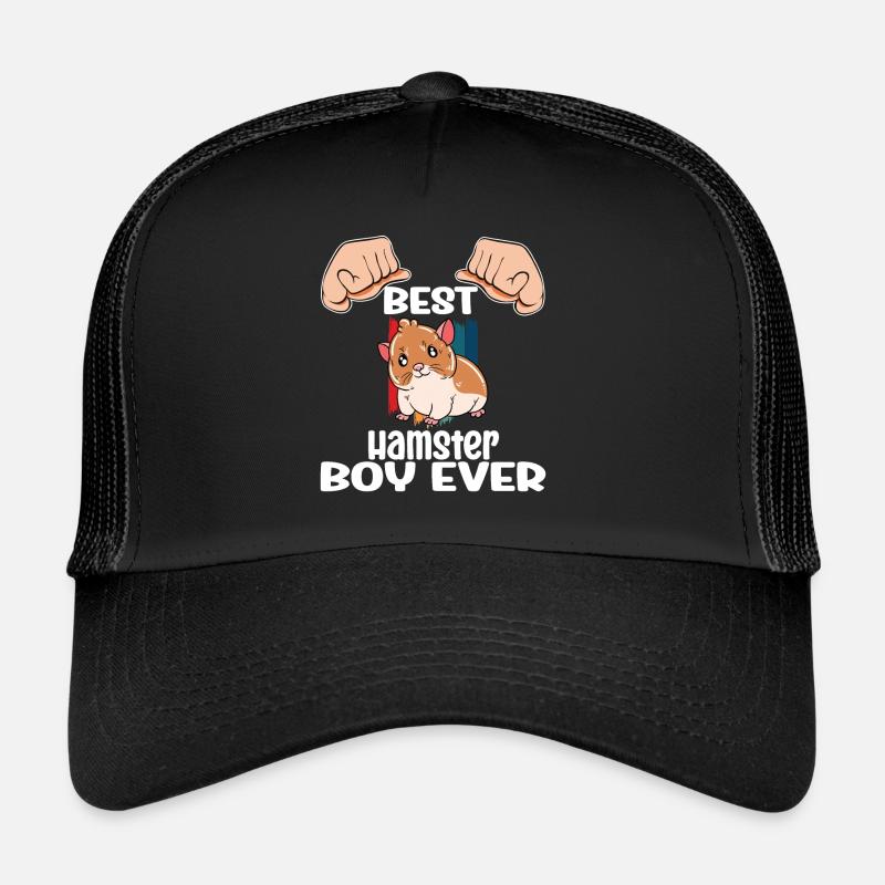Je préfère être avec mon hamster Casquette trucker 