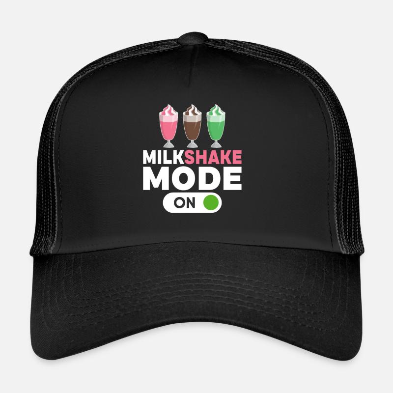 Ich liebe Milchshakes Milchshake Geschenk Trucker Cap