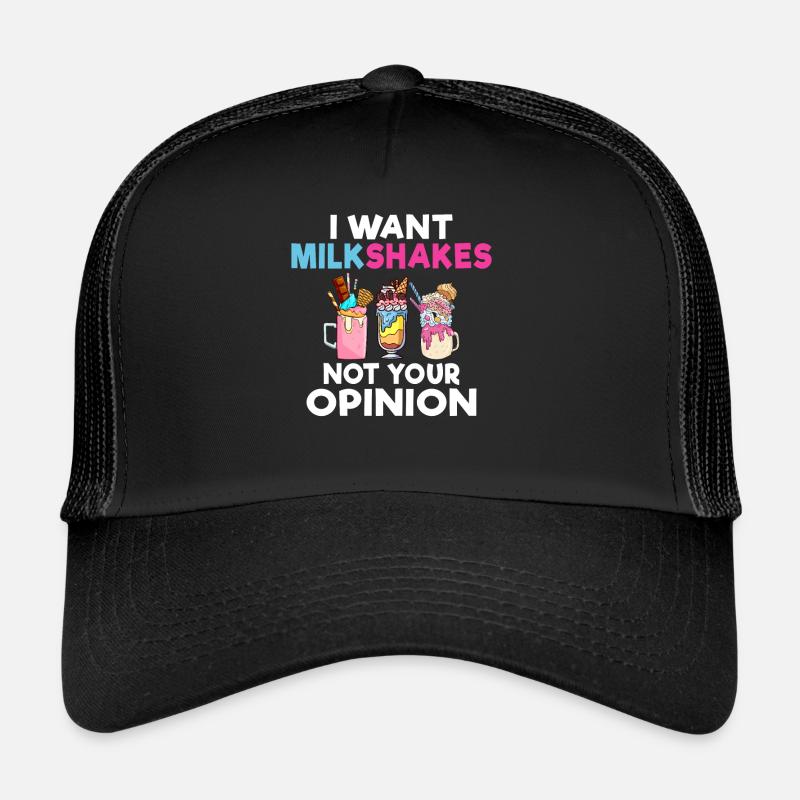 J’adore Milkshakes Milkshake Gift Casquette trucker 