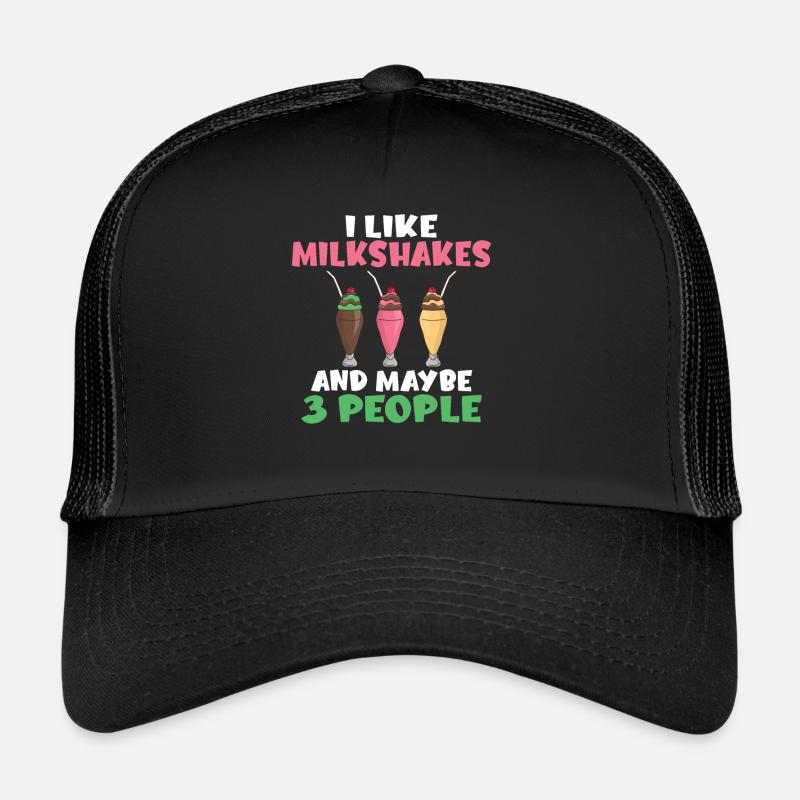 J’adore Milkshakes Milkshake Gift Casquette trucker 
