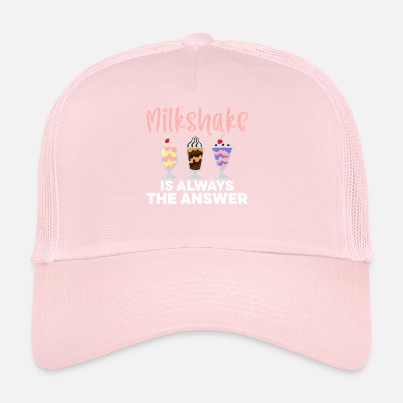 I love Milkshakes Milkshake Gift Trucker Cap