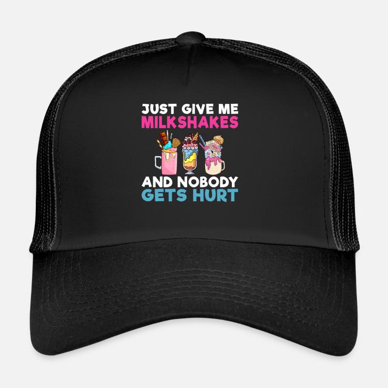 J’adore Milkshakes Milkshake Gift Casquette trucker 