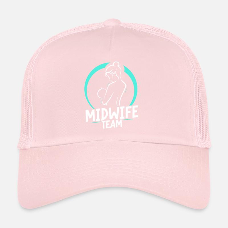 Hebammen Team Beruf Geburtshilfe Hebamme Sprüche Trucker Cap