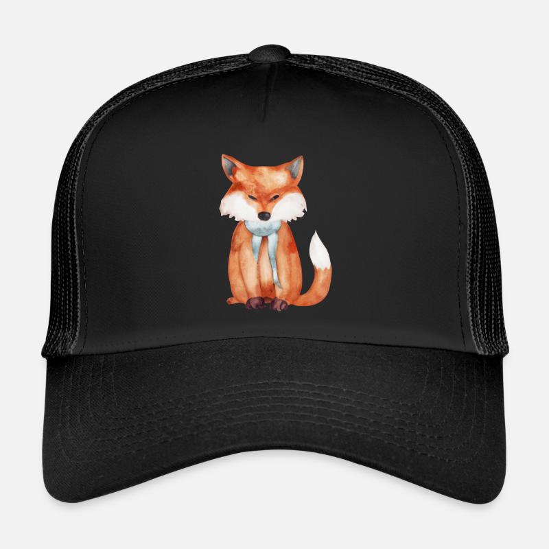 Renard mignon Casquette trucker 