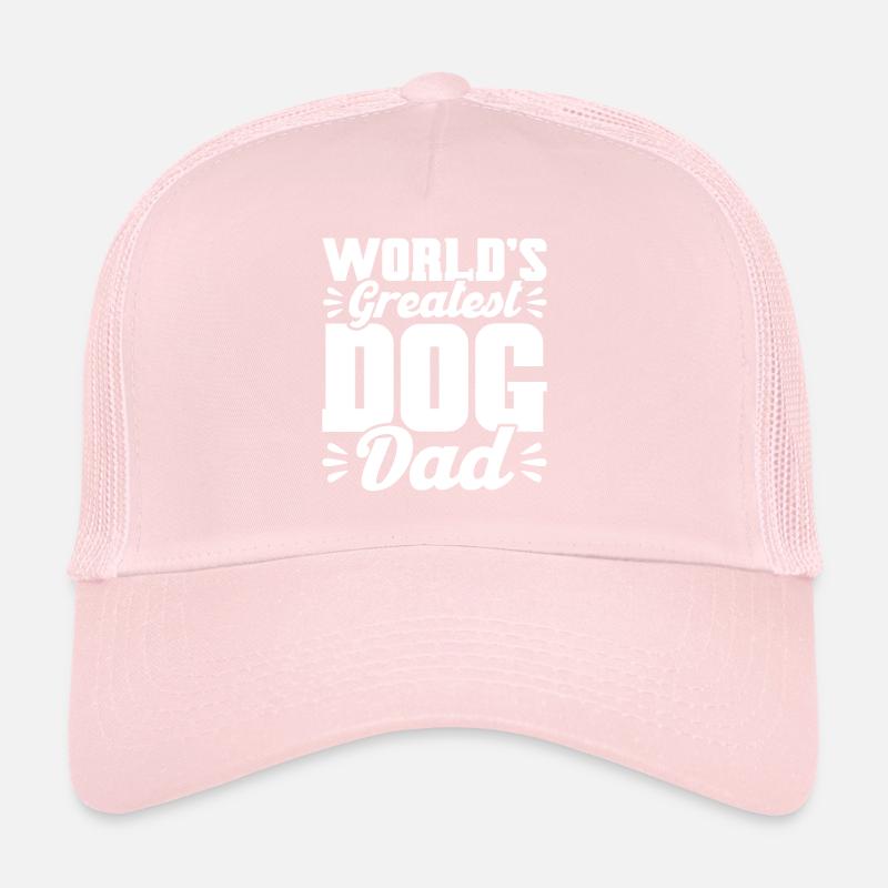 Worlds Greatest Dog Dad Trucker Cap