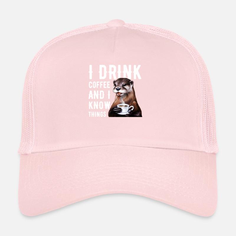 Coffee Coffeeshop Trucker Cap