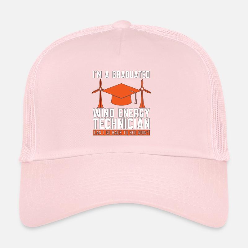 Wind Turbine Tech I'm A Graduated Wind Electricity Trucker Cap