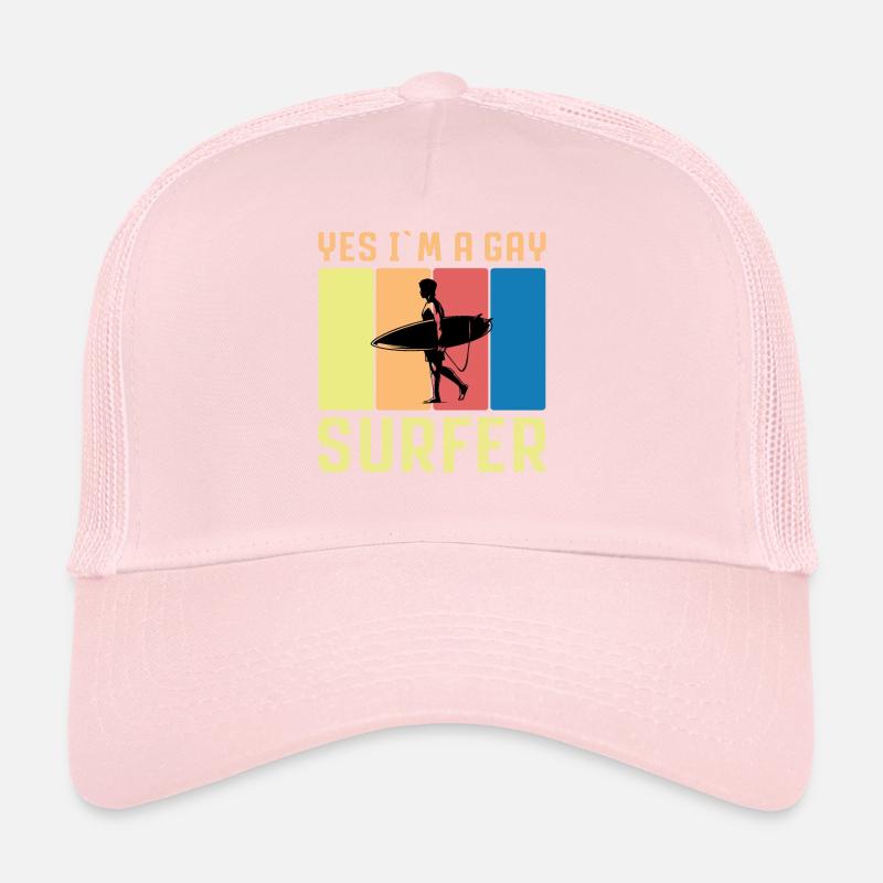 Ja Ich Bin Ein Schwuler Surfer Trucker Cap