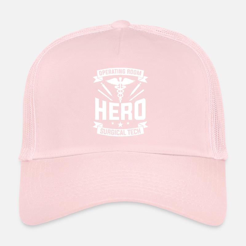 Operating Room Hero Surgical Tech OR Nurse RN Trucker Cap